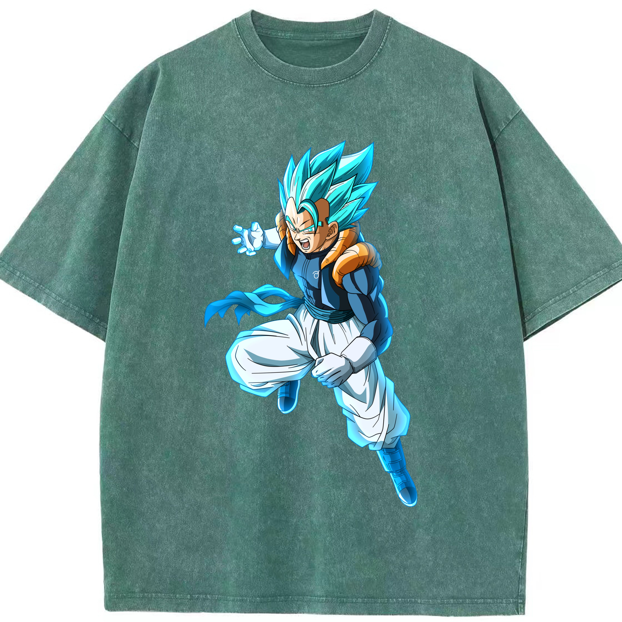 （画像用） ドラゴンボール ベジータ四世（Bejīta Yonsei）DRAGON BALL Vegeta IV 綿100% ヴィンテージ風 半袖Tシャツ（フロントプリント）